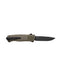 Benchmade 5371BK-01 Shootout OTF AUTO Knife 3.494" CPM-CruWear Black DLC Drop Point Blade Ranger Green