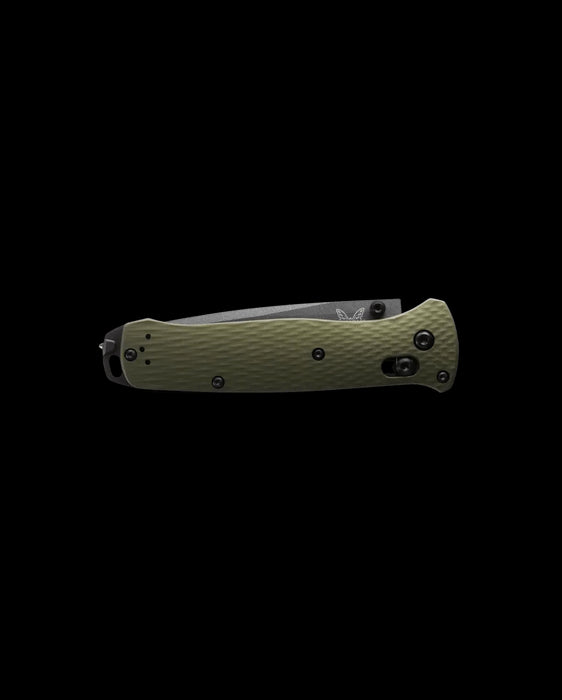 Benchmade 537GY-1 Bailout Knife Green Aluminum Knife 3.4" (USA)