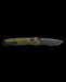 Benchmade 537SGY-1 Bailout Serrated Knife Green Aluminum Knife 3.4" (USA)