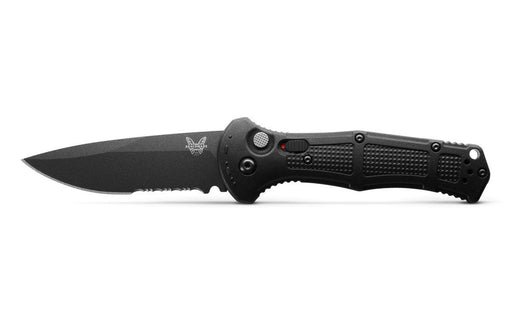 Benchmade 9070SBK Claymore Auto Folding Knife 3.6" CPM-D2 Serrated (USA)