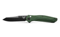 Benchmade 9400BK Osborne Auto Knife 3.4" S30V Black Plain Blade, Green Handles