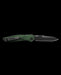 Benchmade 9400BK Osborne Auto Knife 3.4" S30V Black Plain Blade, Green Handles