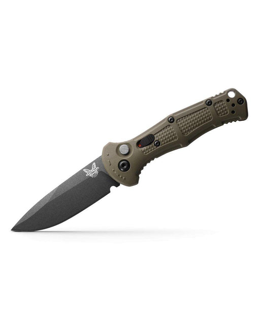 Benchmade 9570BK-1 Mini Claymore  Ranger Green Auto Knife 3" CPM-D2 (USA)