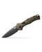 Benchmade 9570BK-1 Mini Claymore  Ranger Green Auto Knife 3" CPM-D2 (USA)