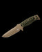 Benchmade Adamas Fixed Blade Knife 4.2" CruWear FDE