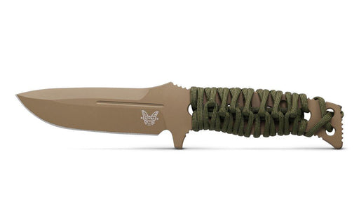 Benchmade Adamas Fixed Blade Knife 4.2" CruWear FDE