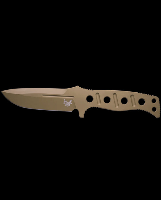 Benchmade Adamas Fixed Blade Knife 4.2" CruWear FDE