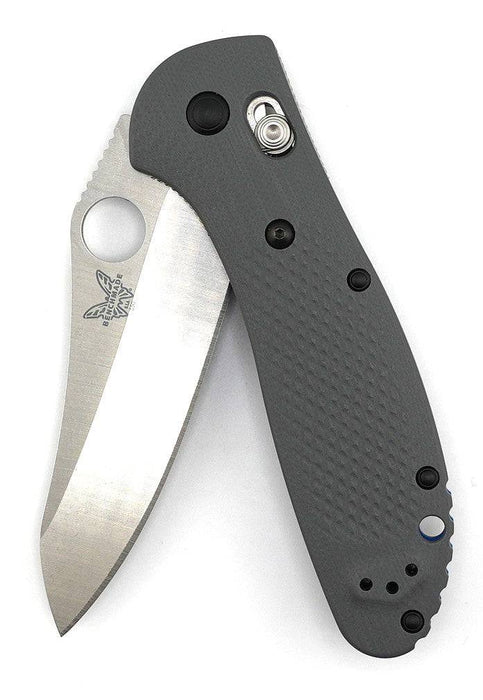 Benchmade Griptilian 550-1 Folding Knife 3.45" Premium CPM-20CV Sheepsfoot Blade Gray G10 **Discontinued**