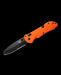 Benchmade Triage Rescue Folding Knife 3.5" Orange G10 Handles, Safety Cutter, Glass Breaker