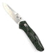 Custom Engraved Benchmade 945 Mini Osborne Folding Knife 2.92" S30V Satin Plain Blade, Green