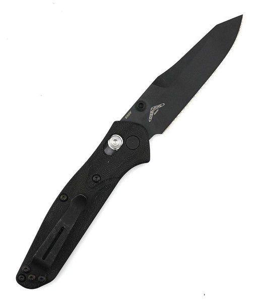 Custom Engraved Benchmade 945BK-1 Mini Osborne Knife Black G-10