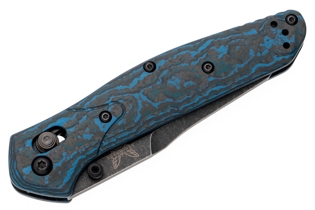 Benchmade 940BK-2404 Osborne Arctic Storm Fat Carbon Limited Edition MagnaCut Folding Knife 3.4"