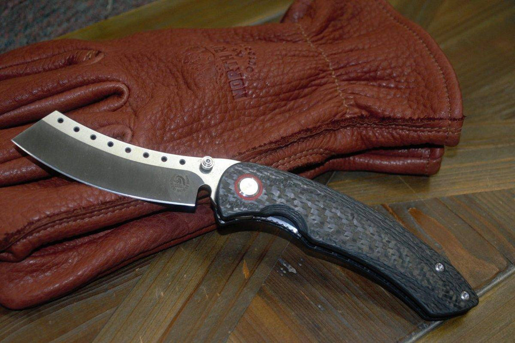 Red Horse Hell Razor P Series Carbon Fiber w/ Satin Blade