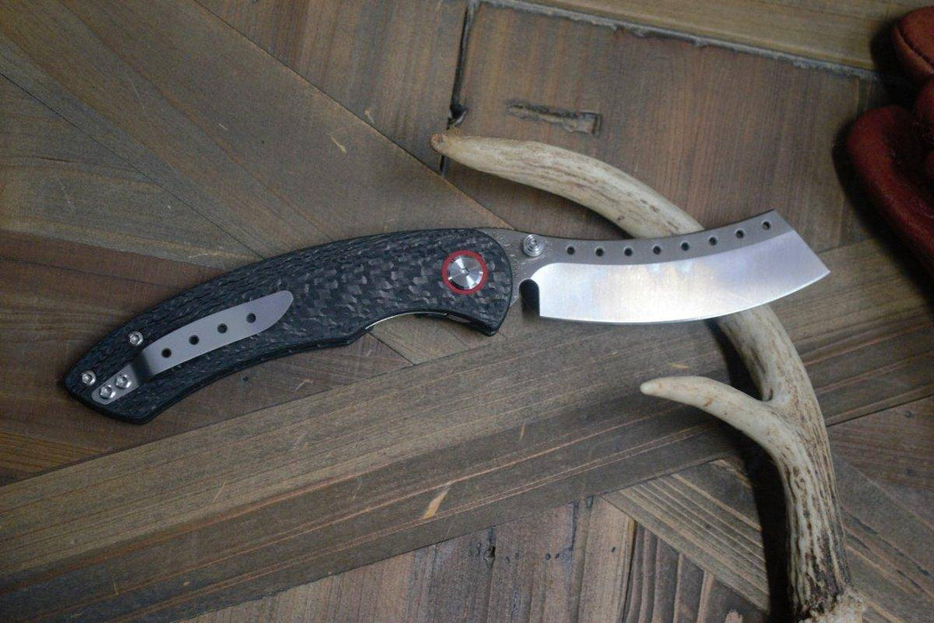 Red Horse Hell Razor P Series Carbon Fiber w/ Satin Blade