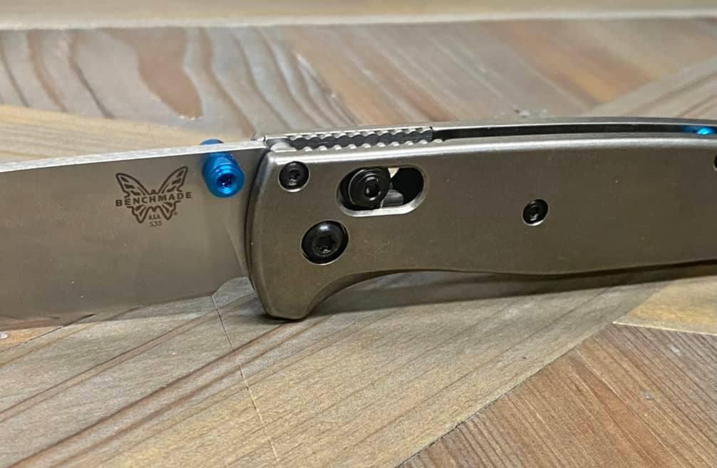 Benchmade Semi - Custom Bugout Knife /w Handles (USA) - NORTH RIVER OUTDOORS