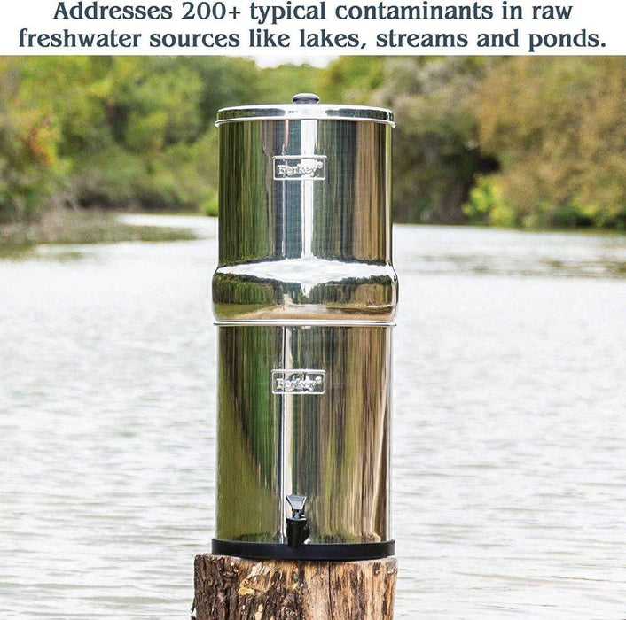 Big Berkey Gravity-Fed Water Filter System BU2 (2.25 Gal)