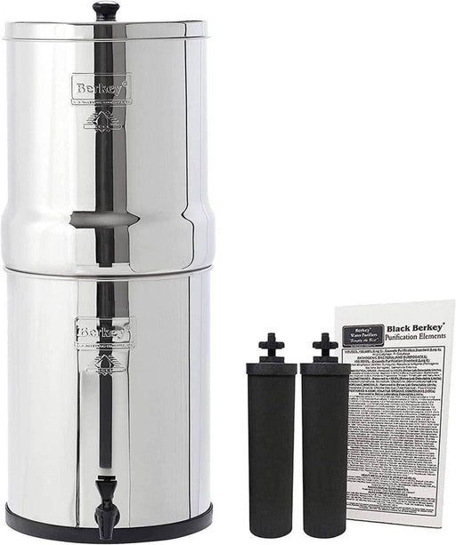 Royal Berkey Gravity-Fed Water Filter with 2 Black Berkey Elements RU2 (3.25 Gal)