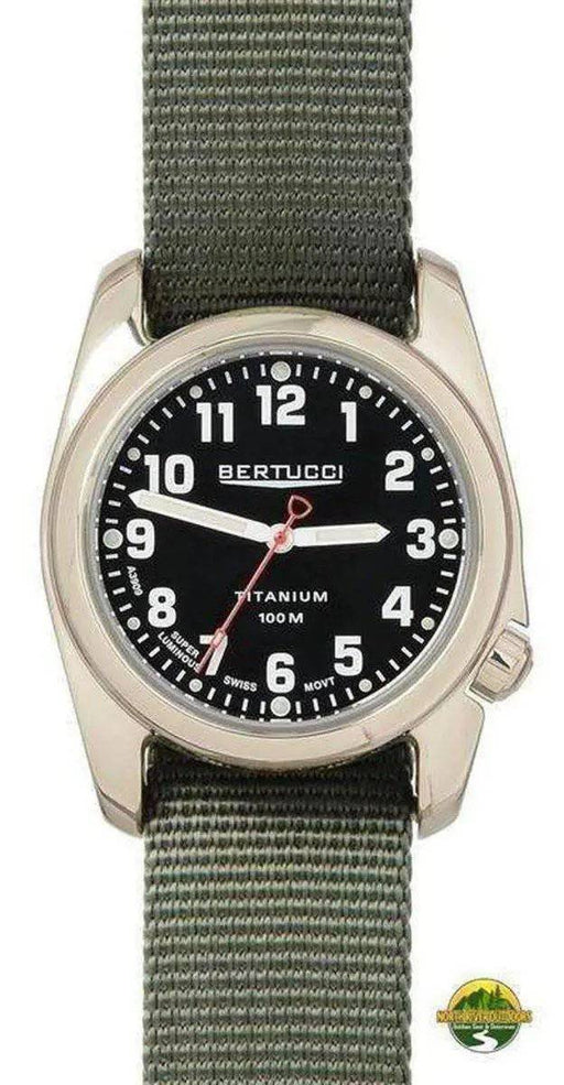 Bertucci A-2T Highpolish Black / Drab Watch