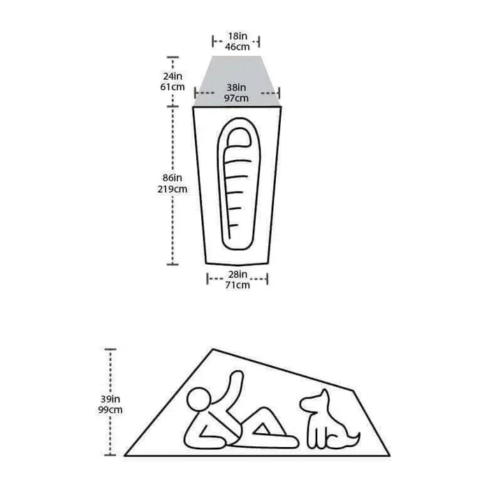 Big Agnes Fly Creek HV 1 Carbon Tent