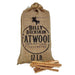 Billy Buckskin Fatwood Fire Starter Sticks 12 Pound Burlap Bag