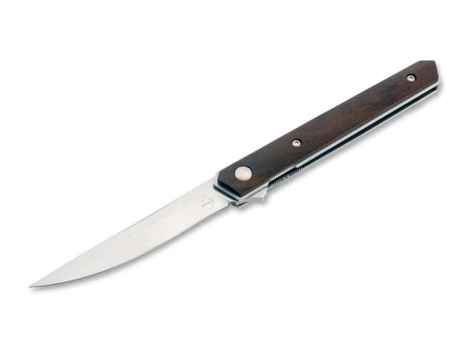 Boker 01BO325 Burnley Kwaiken Air Mini Flipper Knife 3.07" Cocobolo