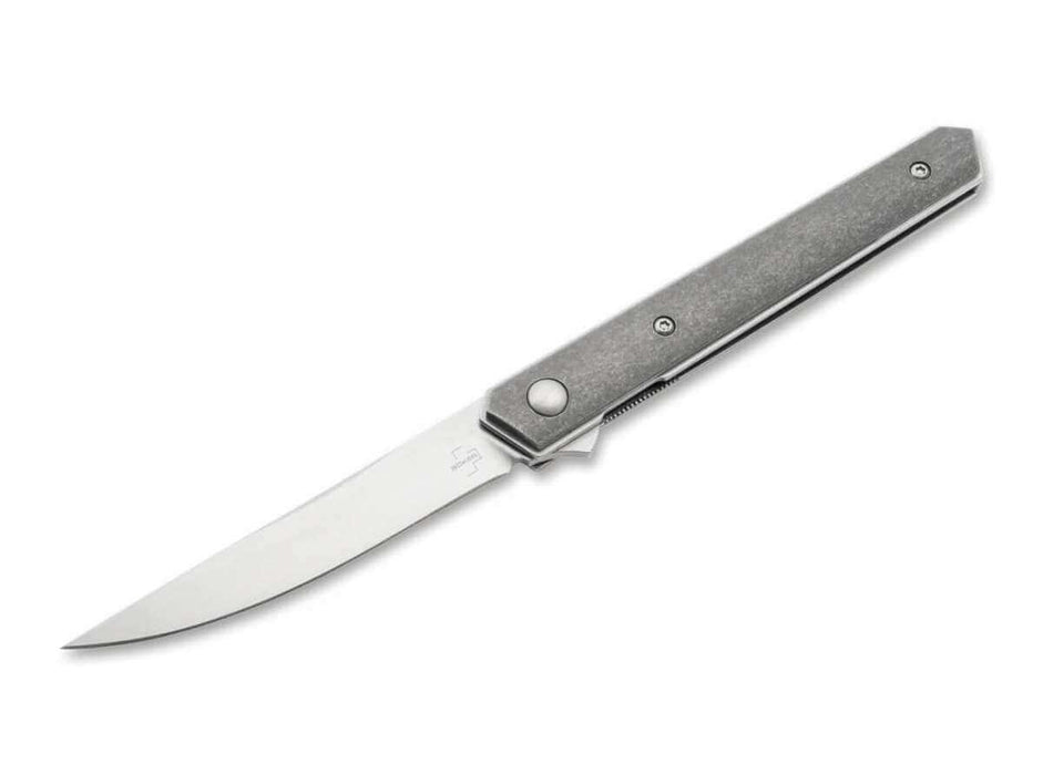 Boker 01BO326 Kwaiken Air Mini Knife 3.07" Titanium