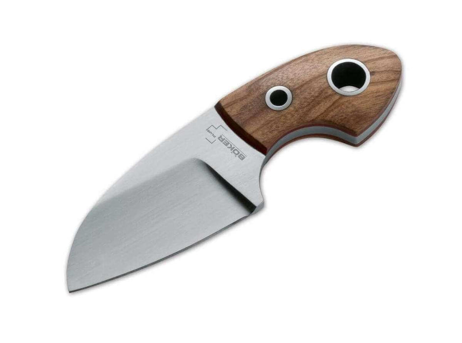 Boker 02BO238 Vox Knives Gnome Fixed 2.2" Olive Wood