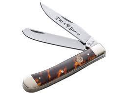 Boker 110731T Trapper Knife Faux Tortoise Handles 4.25"