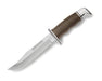 Buck 119 Special Pro Hunting Fixed Blade Knife 6" S35VN Green Canvas Micarta Handle Leather Sheath