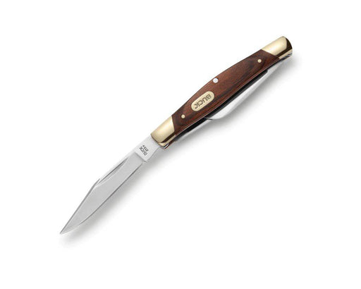 Buck 373 Trio Stockman w/Three Blades & Woodgrain Handle 3.25" Closed