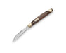 Buck 379 Solo Single Blade Pocket Knife 3" Closed Woodgrain Handles