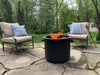 Burly Gather 21" Matte Black Fire Pit (USA)