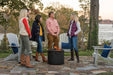 Burly Gather 21" Matte Black Fire Pit (USA)