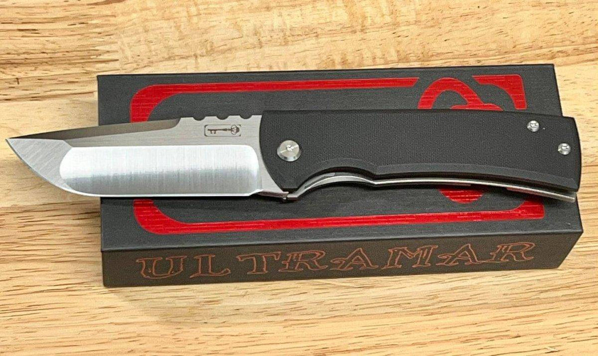 Chaves Redencion 229 Lee Williams Kickstop Flipper Drop Point Black G10 Titanium Entropic Clip