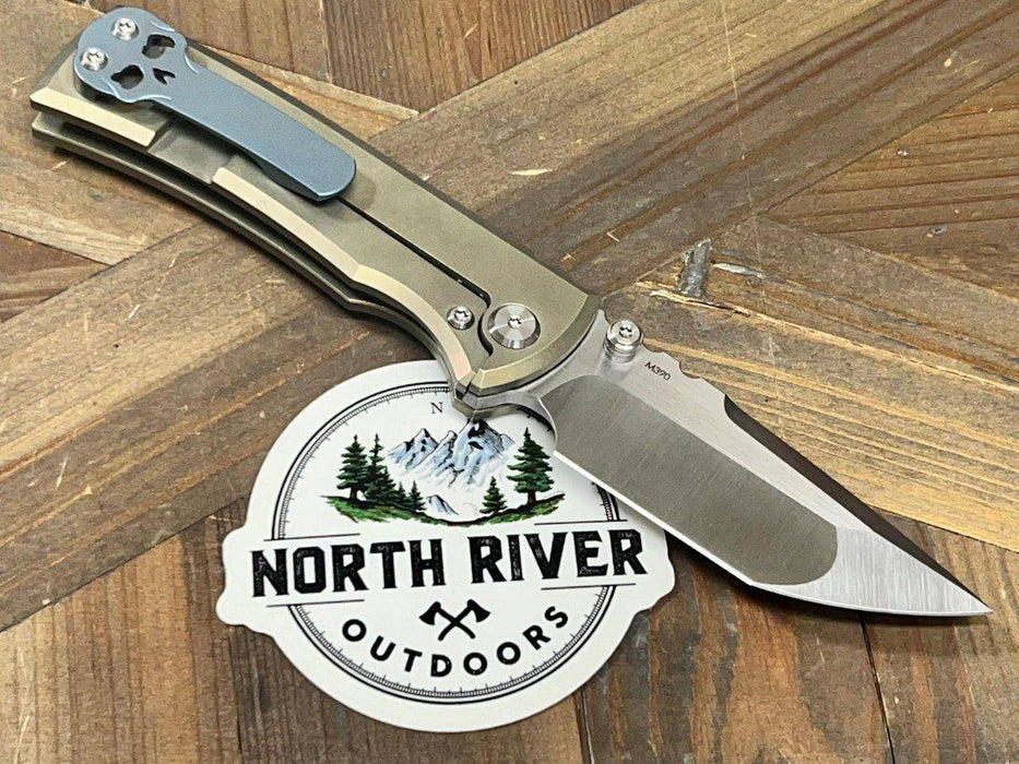 Chaves Redencion Street Semi-Custom Titanium Tanto Knife "Gold Digger"