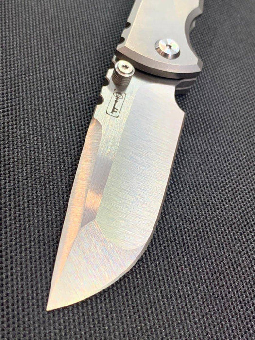 Chaves Redencion Street Titanium Drop Point Knife (3.25" Satin)