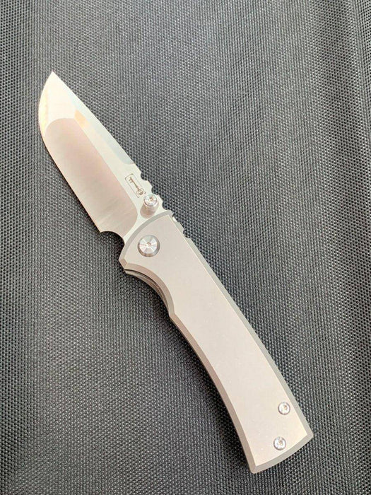 Chaves Redencion Street Titanium Drop Point Knife (3.25" Satin)