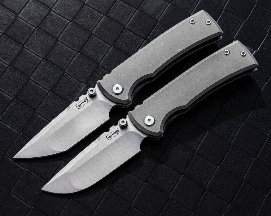 Chaves Redencion Street Titanium Drop Point Knife (3.25" Satin)