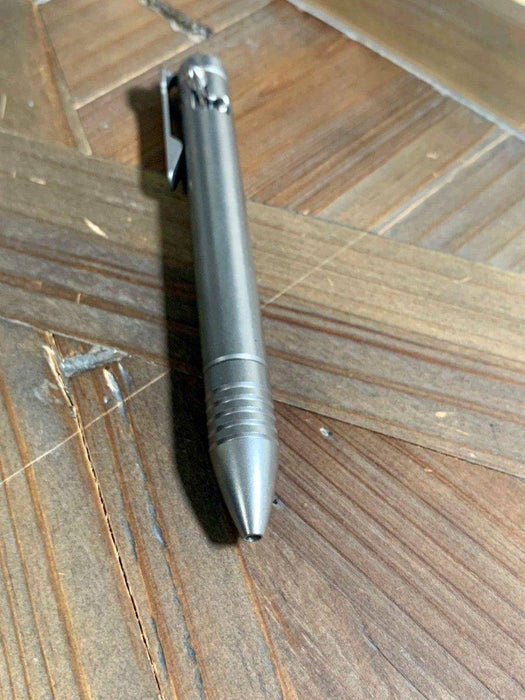 Chaves Solid Titanium Bolt Action Pen 4.82" PEN/BA/SSWTI