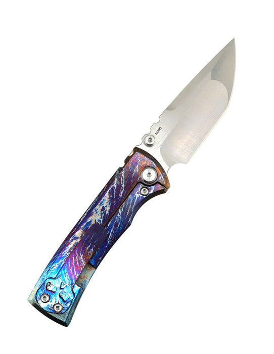 Custom Chaves Redencion Street Titanium Tanto Knife "ThunderStrike"