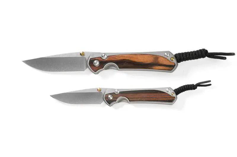 Chris Reeves Large Sebenza 31 Macassar Ebony