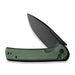 CIVIVI C210061 Conspirator Flipper Knife 3.48" Nitro-V Stonewashed Drop Point