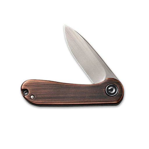 CIVIVI Mini Elementum Flipper Knife 1.83" Copper C18062Q-2