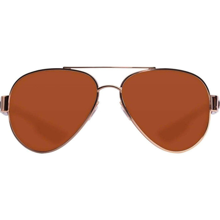 Costa South Point Shiny Blush Gold w/ Copper Sunglasses 580G