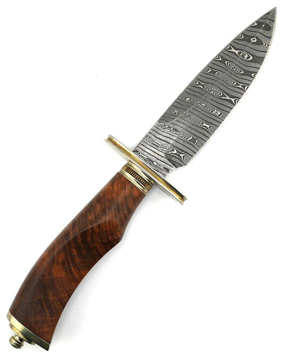 Mike Craddock Custom Damascus Collection Fixed Blade (Set)