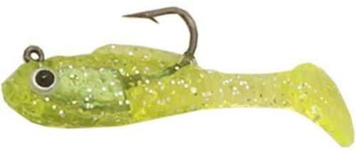 Creme Lures SSB105 Spoiler Shad Chartreuse 1.5" Fishing Lure