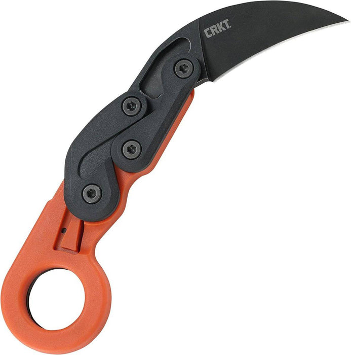 CRKT 4041 Kinematic Provoke Folding Karambit 2.47" Black Stonewashed Plain Blade