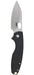 CRKT 5317D2 Pilar III Folding Knife 2.967" D2 Stonewashed Plain Blade, Black G10