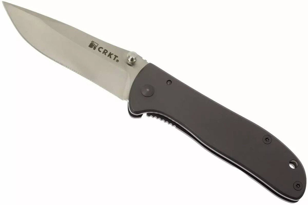 CRKT 6450S Drifter Folding Knife 2.88" D2 Stainless Steel Handles Frame Lock