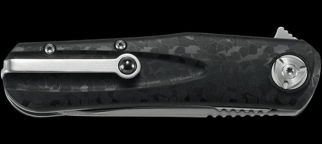 CRKT 6535 Liong Mah Mah-Hawk Assisted Flipper Knife 3.19" D2 Satin Modified Sheepsfoot,